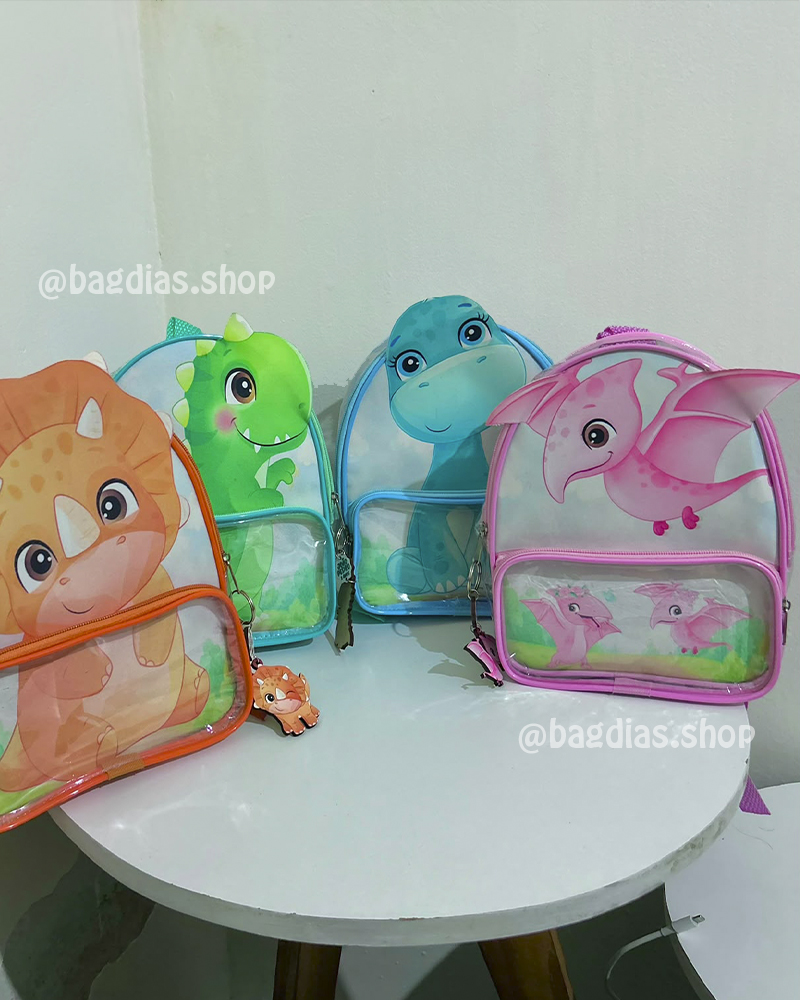 Mochila 3D c/ Bolso Cristal 20x25cm - Imagem 3