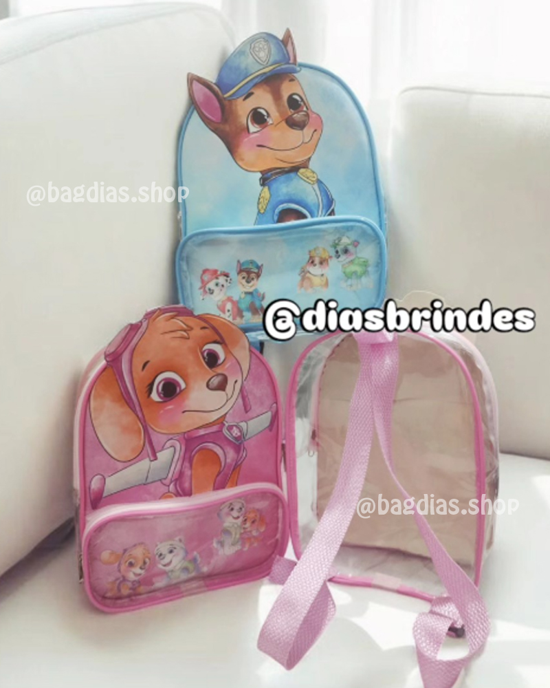 Mochila 3D c/ Bolso Cristal 20x25cm - Imagem 2