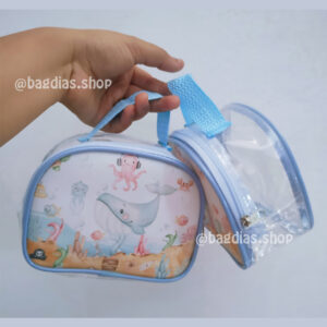 Meia Lua Baby Cristal 13x17cm
