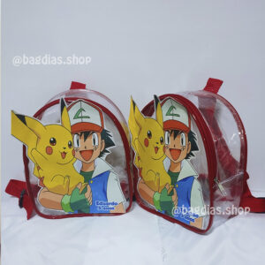 Mochila Aplique 3D Cristal 19x23cm