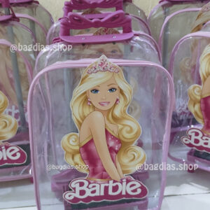Mochila Carrinho 3D Cristal 30x40cm
