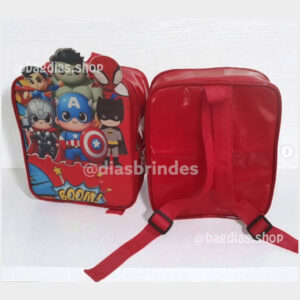 Mochila Verniz 3D 19x23cm