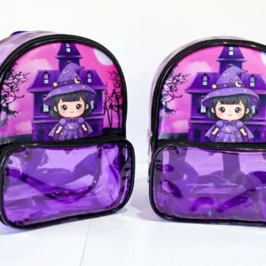 Mochila Cristal Collor c/ Bolso 20x25cm