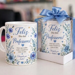Caneca Cerâmica com Caixa