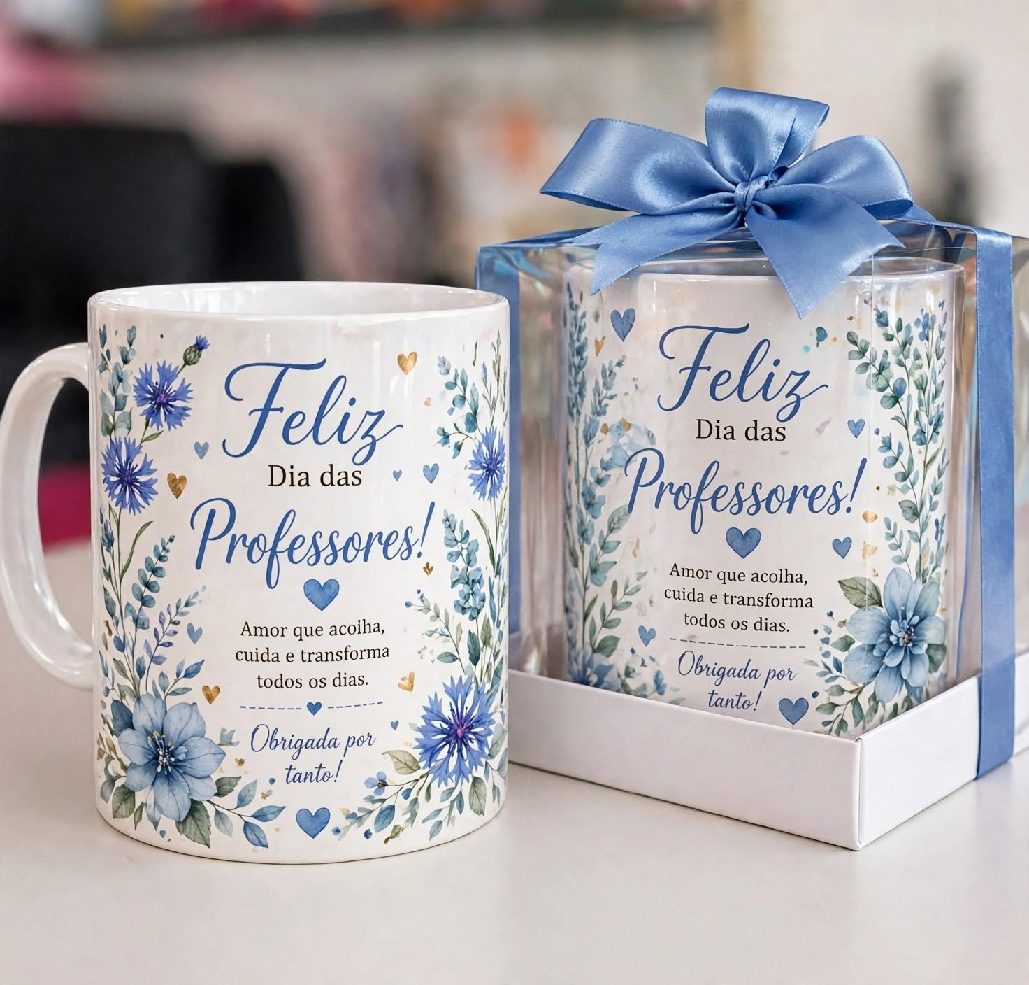 Caneca Cerâmica com Caixa